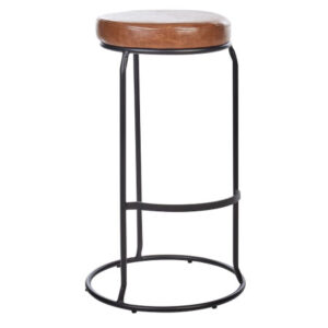 bobazar-mobilier-tabouret-rond-cuir-1