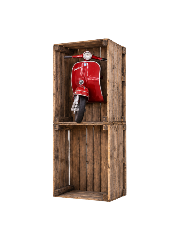 Décor Vespa Rouge